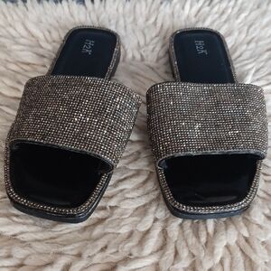 H2K Sparkly Rhinstone Sandals